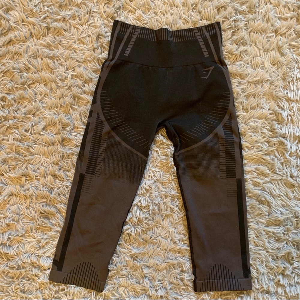 Gymshark Geo Seamless Cropped Leggings